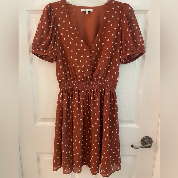 Madewell Dresses & Skirts - Madewell Smocked Waist Mini Dress